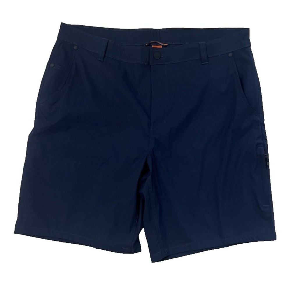 Merrell Men's 10" Trail Shorts Navy Blue Sz 38 Gorp Core 7 Pockets NEW